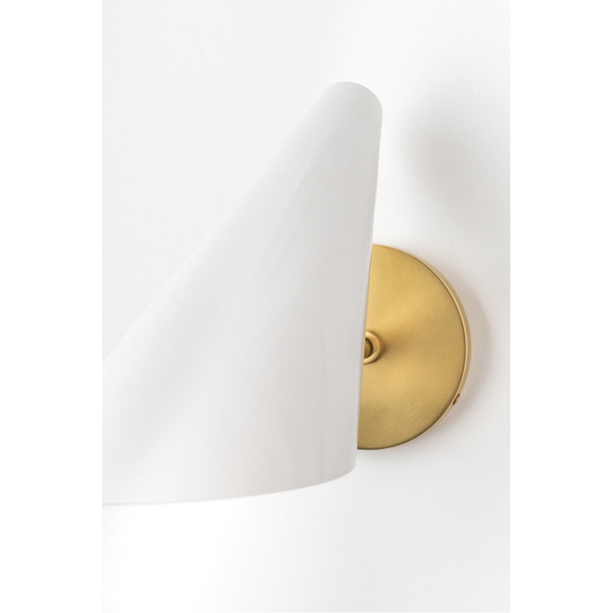 Talia 1 Light 5 inch Aged Brass/Dove Gray Wall Sconce Wall Light