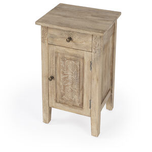 Switra 1 door 1 drawer End Table in Light Brown