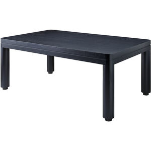 Kisco 72 X 42 inch Black Dining Table