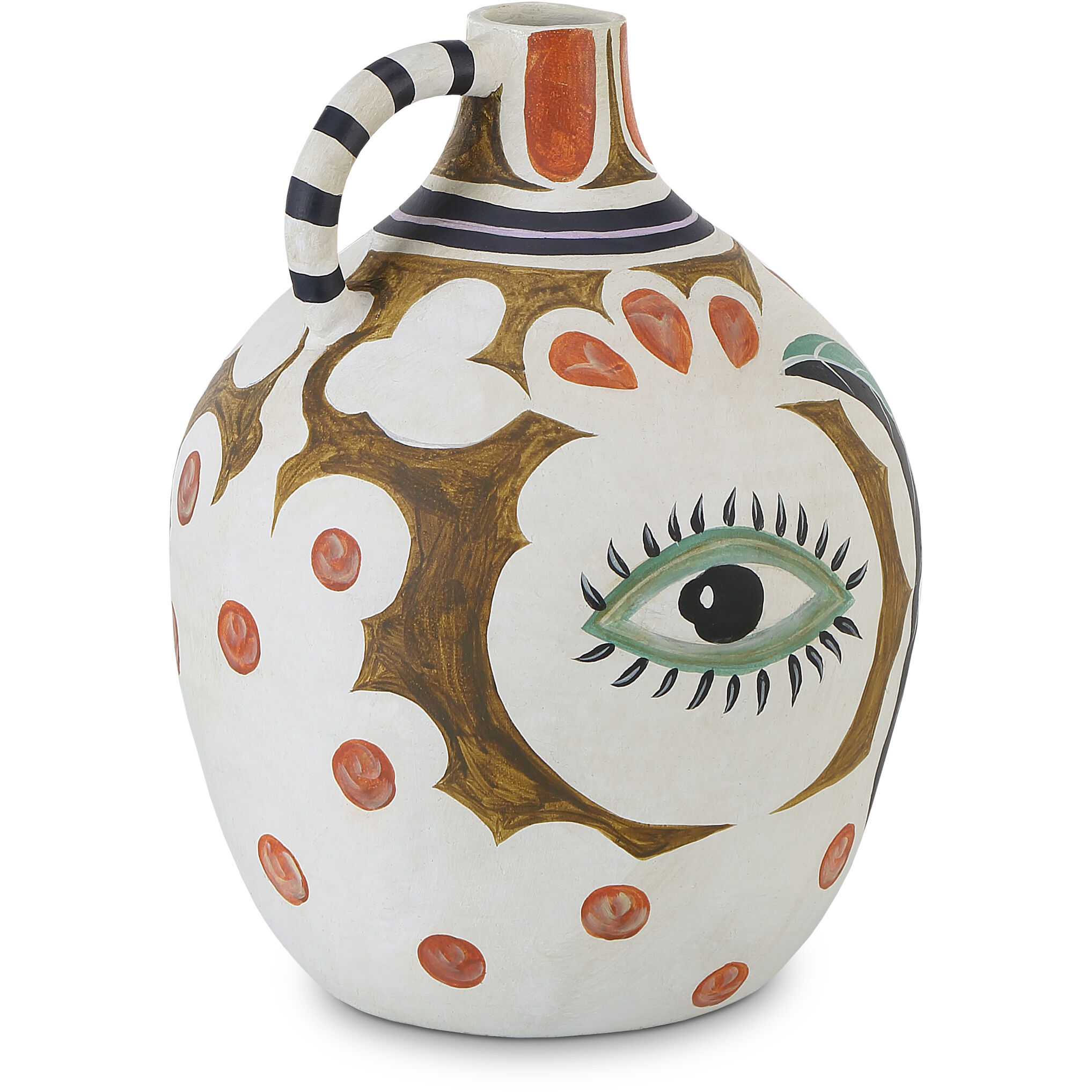 Hamsa Demijohn 14 X 10.25 inch Vase