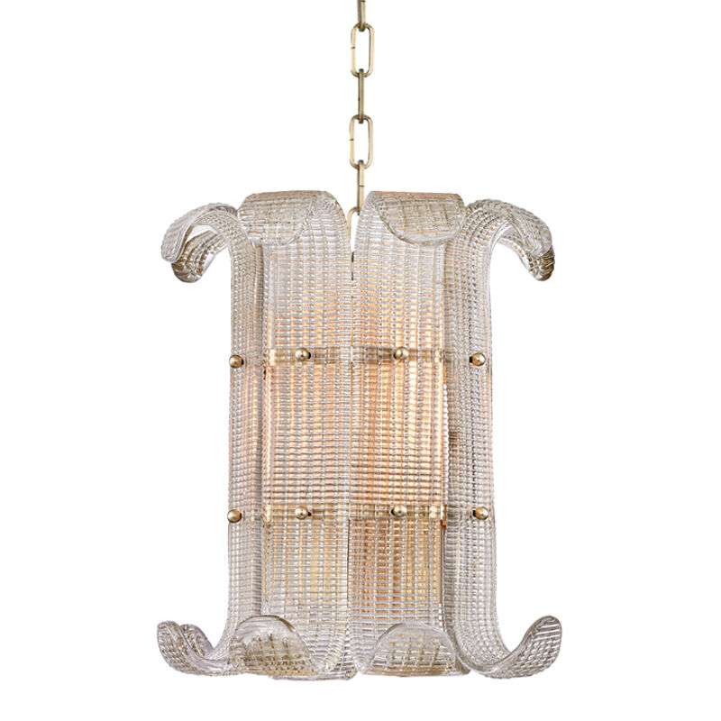 Brasher 4 Light 14.50 inch Chandelier
