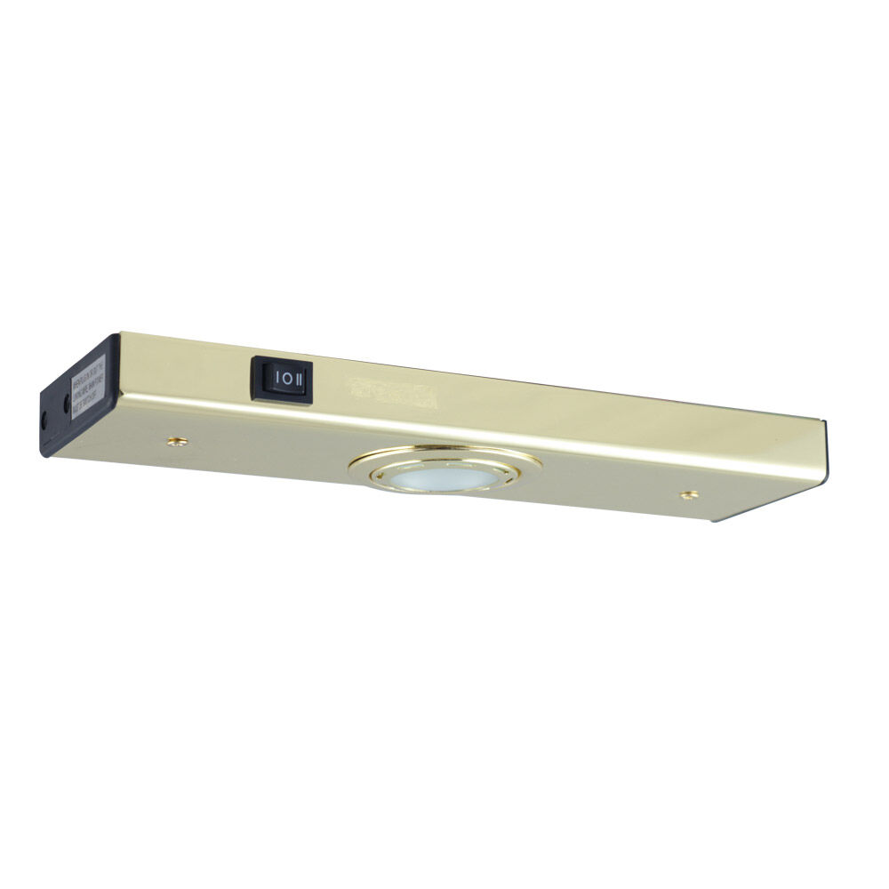 Signature 120V Xenon 11 inch Polished Brass Undercabinet Lighting