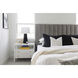 Naomi 27 inch 75 watt Black Lustro / Gold Leaf Combo Table Lamp Portable Light