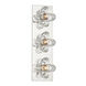 Shea 3 Light 17 inch Polished Nickel Bath And Vanity Wall Light