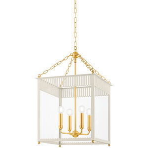 Rosalie 4 Light 17.25 inch Foyer Pendant