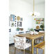 Paige 6 Light 26 inch Aged Brass Chandelier Ceiling Light