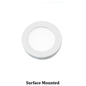 LED Button Light 1 Light 3.00 inch Cabinet Lighting