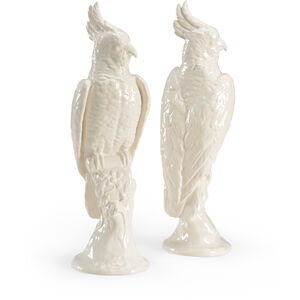 Chelsea House White Glaze Figurines, Pair