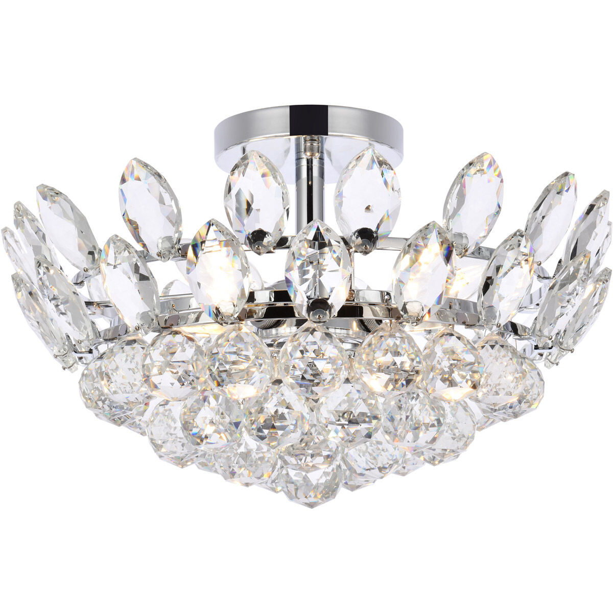 Emilia 3 Light 16.00 inch Flush Mount