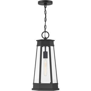 Payne 1 Light 9.5 inch Matte Black Outdoor Hanging Lantern