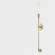 Dylan 1 Light 5 inch Aged Brass ADA Wall Sconce Wall Light