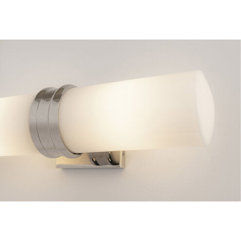 Natalie 2 Light 4 inch Polished Nickel Wall Sconce Wall Light