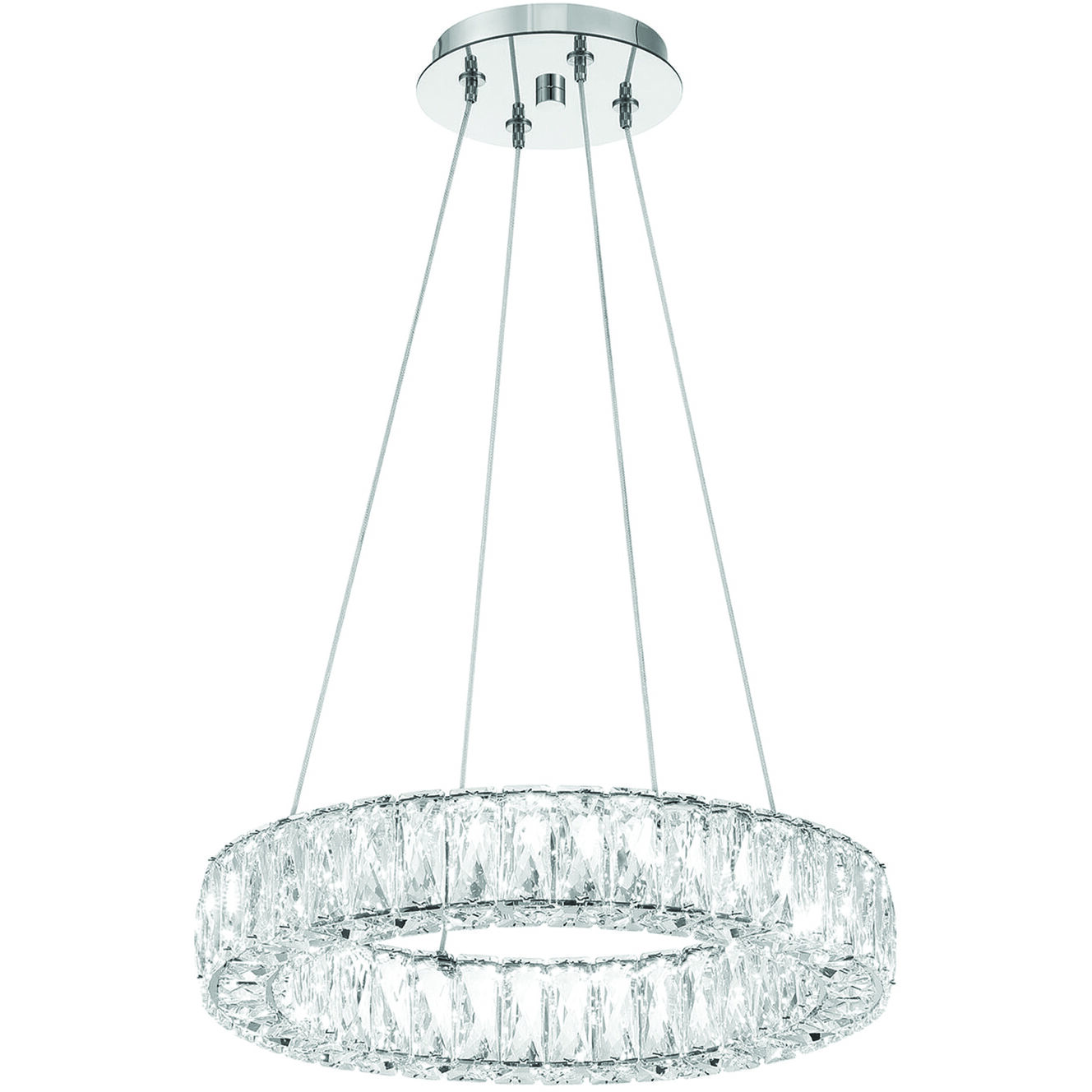 Dickinson 1 Light 18 inch Chrome Chandelier Ceiling Light