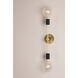 Astrid 2 Light 5 inch Aged Brass Wall Sconce Wall Light