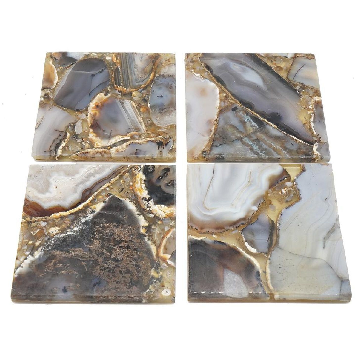 Agate Gray Coaster