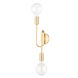 Zani 2 Light 6.25 inch Wall Sconce