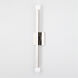 Dona LED 5 inch Polished Nickel ADA Wall Sconce Wall Light
