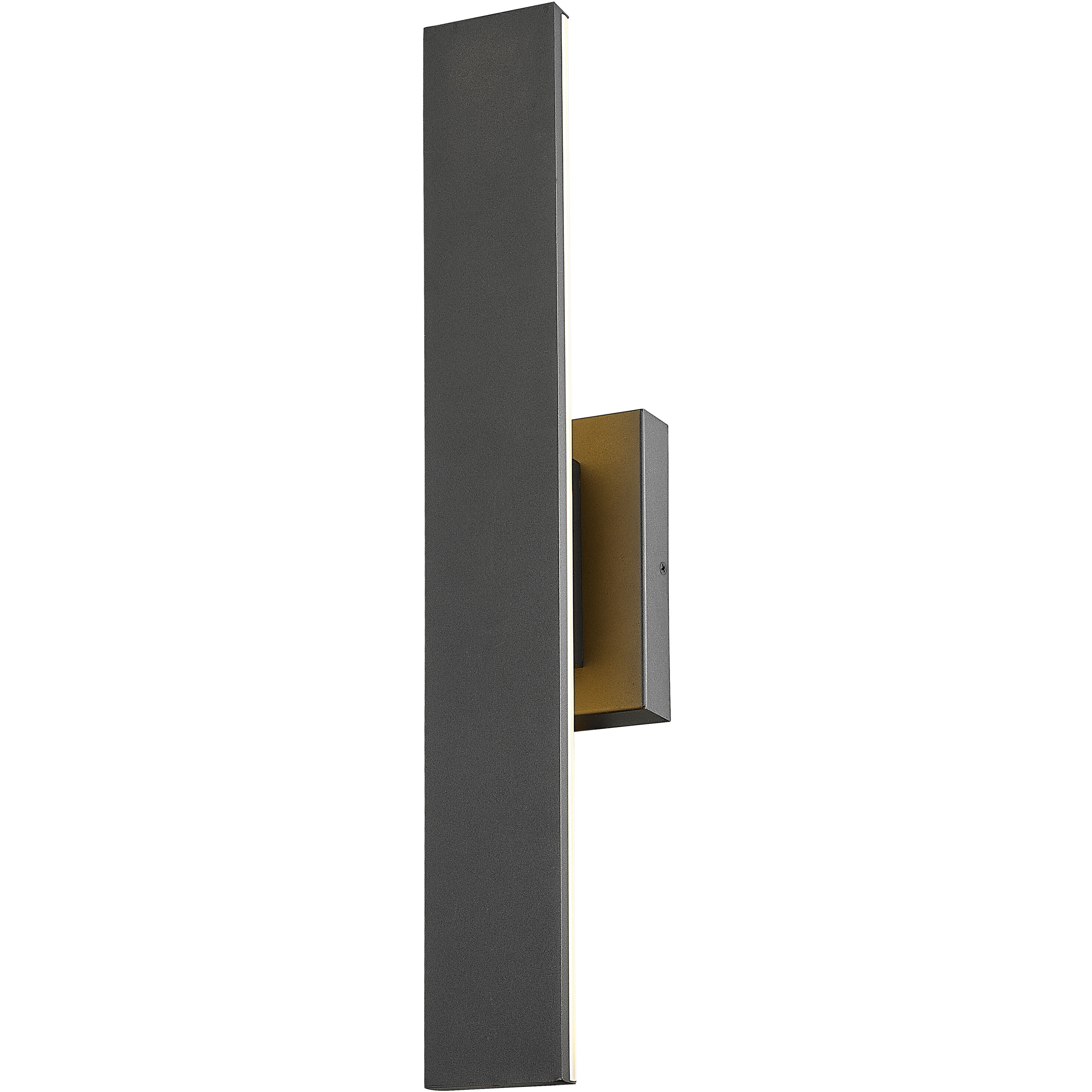 Stylet LED 3.75 inch Sand Black Outdoor Wall Light