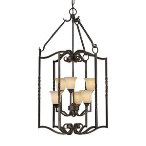 Signature 6 Light 20 inch Bordeaux Foyer Pendant Ceiling Light