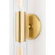Cecily 2 Light 5 inch Aged Brass ADA Wall Sconce Wall Light