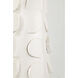 Naomi 27 inch 75 watt White Lustro / Gold Leaf Combo Table Lamp Portable Light