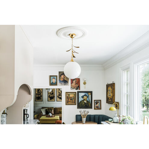 Cortney 1 Light 6.75 inch Aged Brass Wall Sconce Wall Light