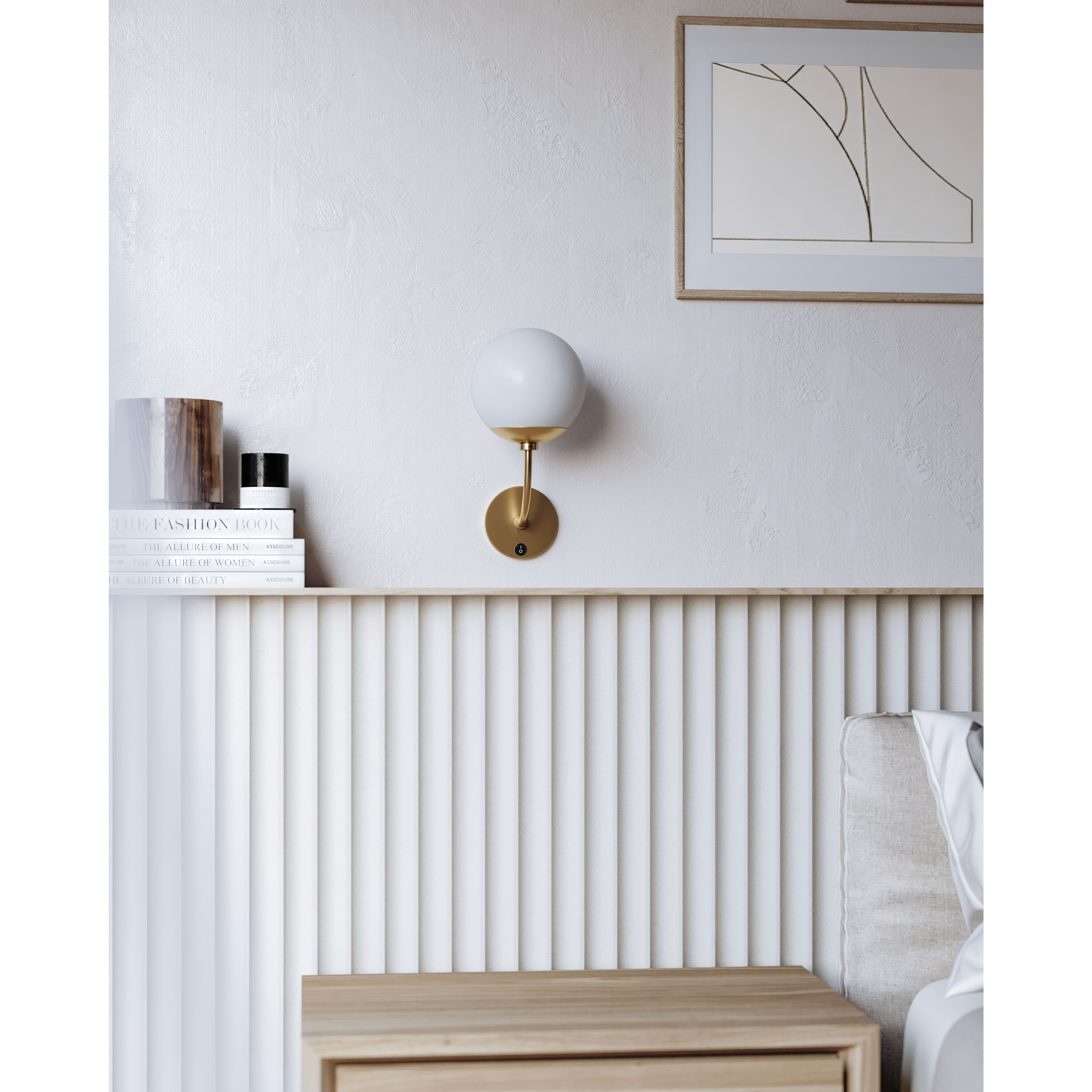 Carrie 1 Light 8 inch Aged Brass Wall Sconce Wall Light