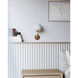 Carrie 1 Light 8 inch Aged Brass Wall Sconce Wall Light