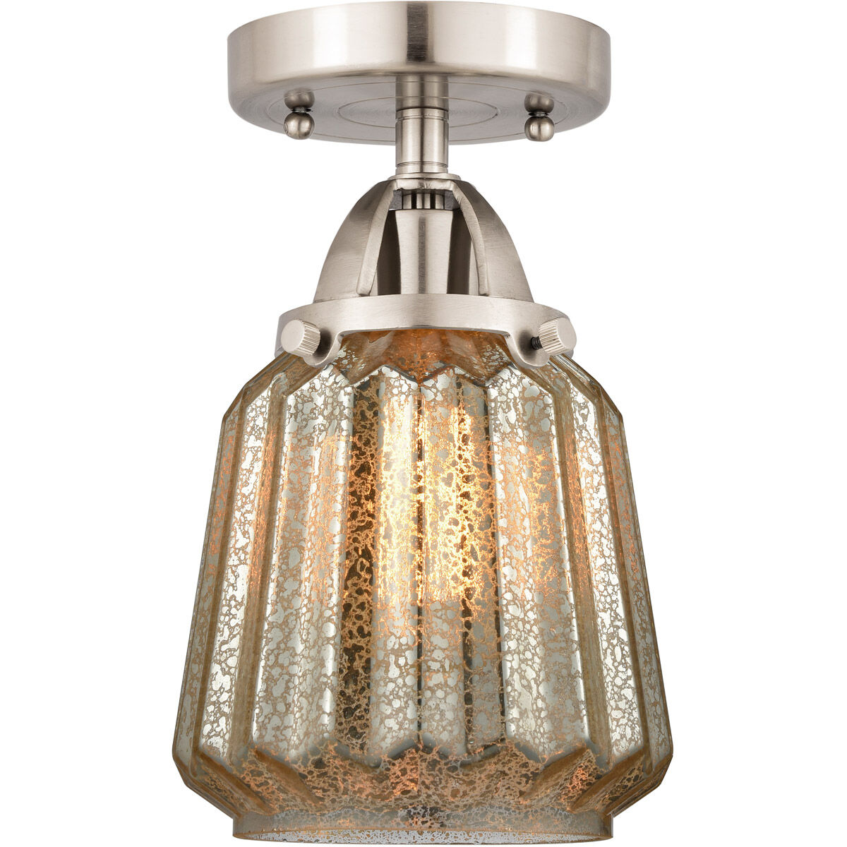 Nouveau 2 Chatham 1 Light 6.00 inch Semi-Flush Mount