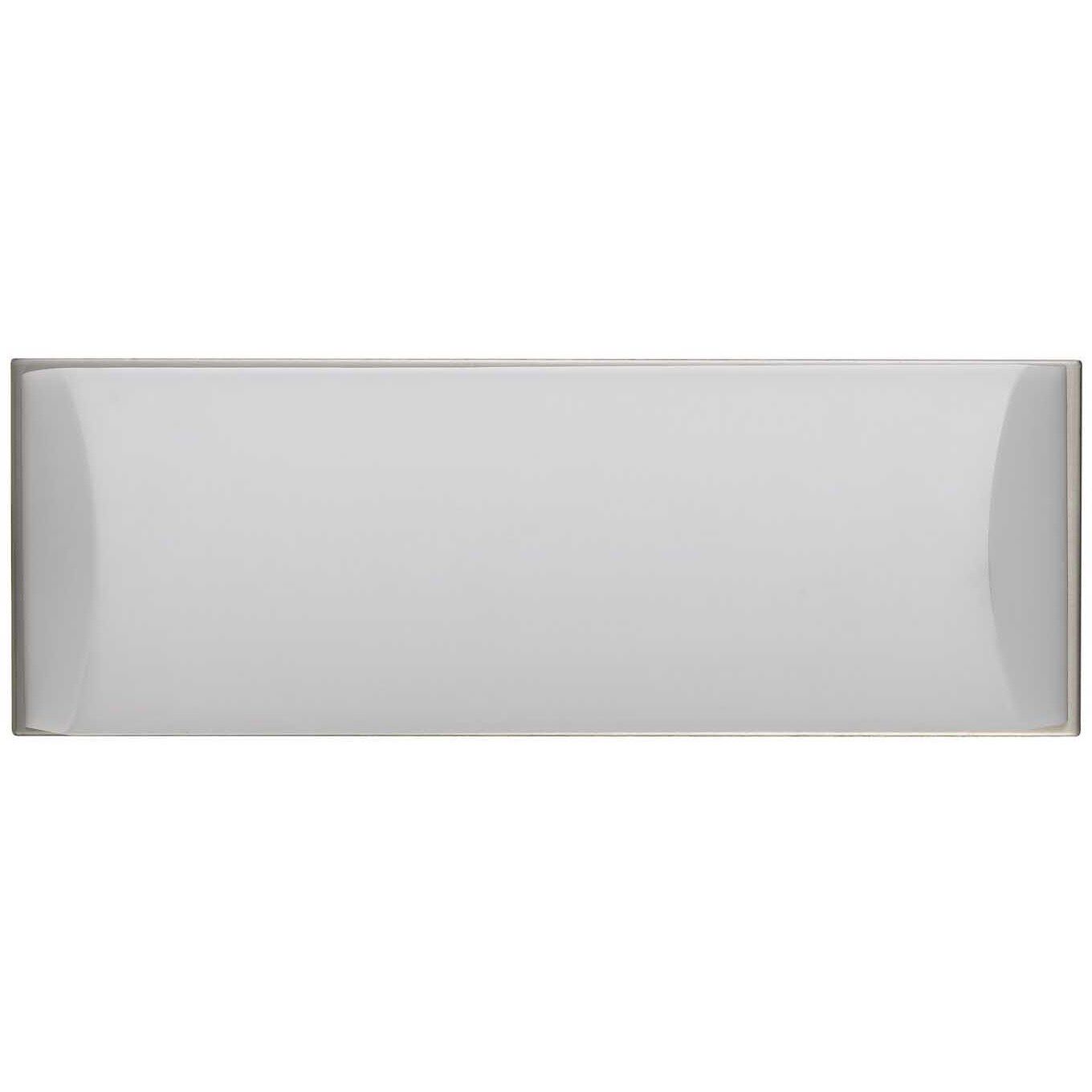Signature 1 Light 14 inch Brushed Steel Vanity Light Wall Light, Small