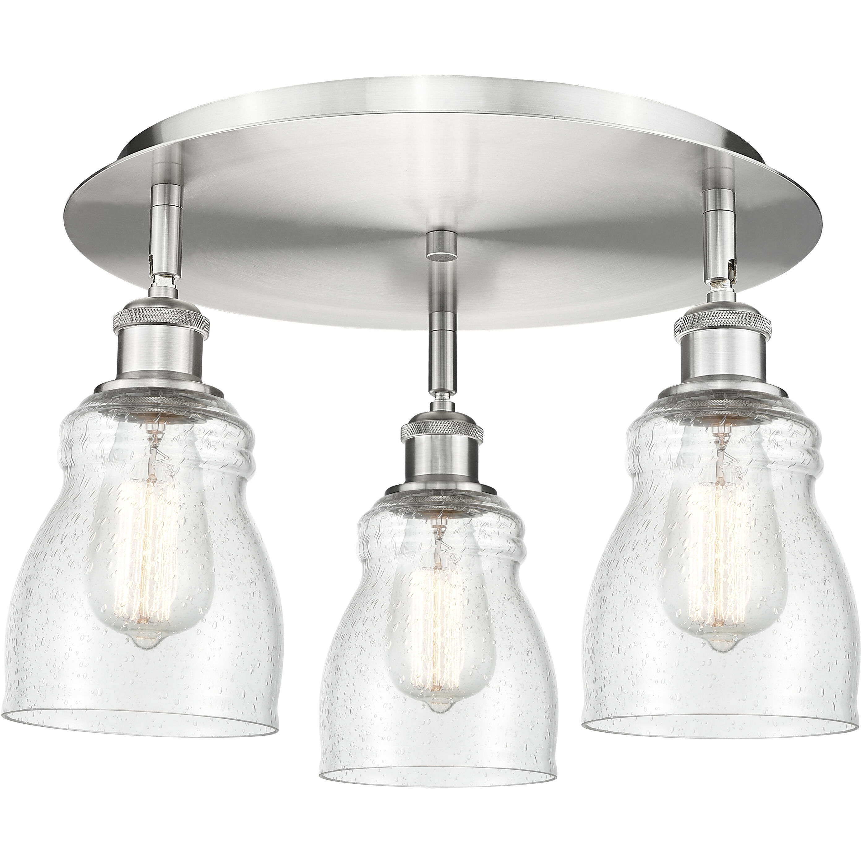 Ellery 3 Light 16.50 inch Flush Mount