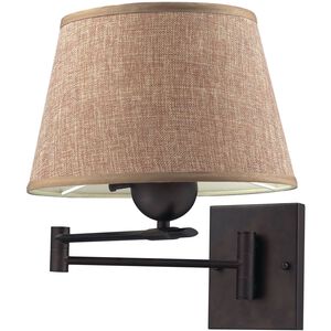 Joshua 1 Light 11.00 inch Swing Arm Light/Wall Lamp