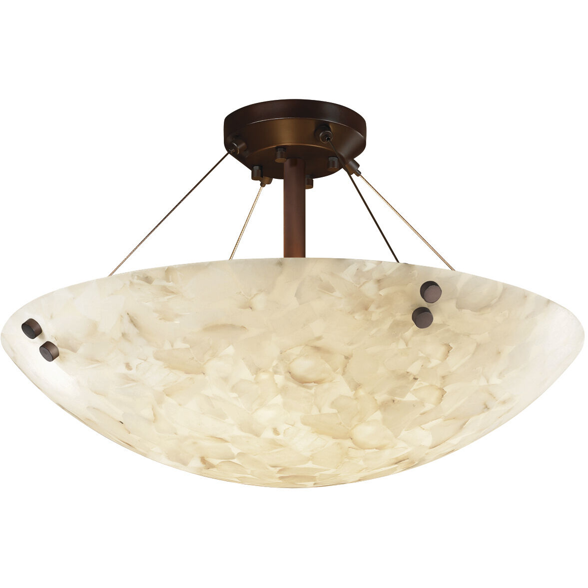Alabaster Rocks 5 Light 27.00 inch Semi-Flush Mount