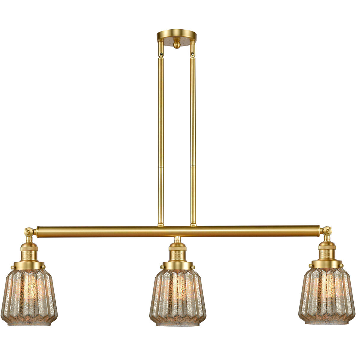 Franklin Restoration Chatham 3 Light 38.75 inch Island Light