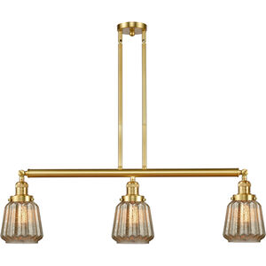 Franklin Restoration Chatham 3 Light 38.75 inch Island Light