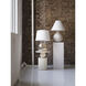 Thea 22.75 inch 60 watt Aged Brass Table Lamp Portable Light