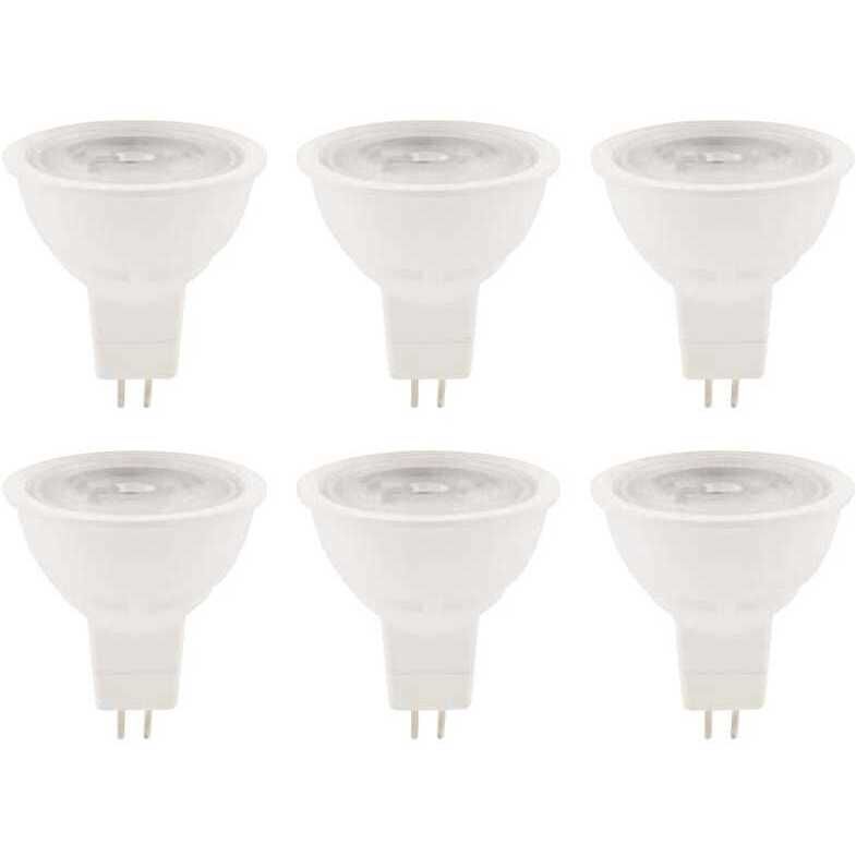 Anthony MR16 GU5.3 12 3000K LED Light Bulb, Pack of 6