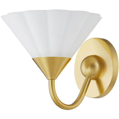 Kelsey 1 Light 7.5 inch Aged Brass Wall Sconce Wall Light