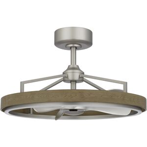 Arroyo 27 inch Brushed Steel Ceiling Fan Light