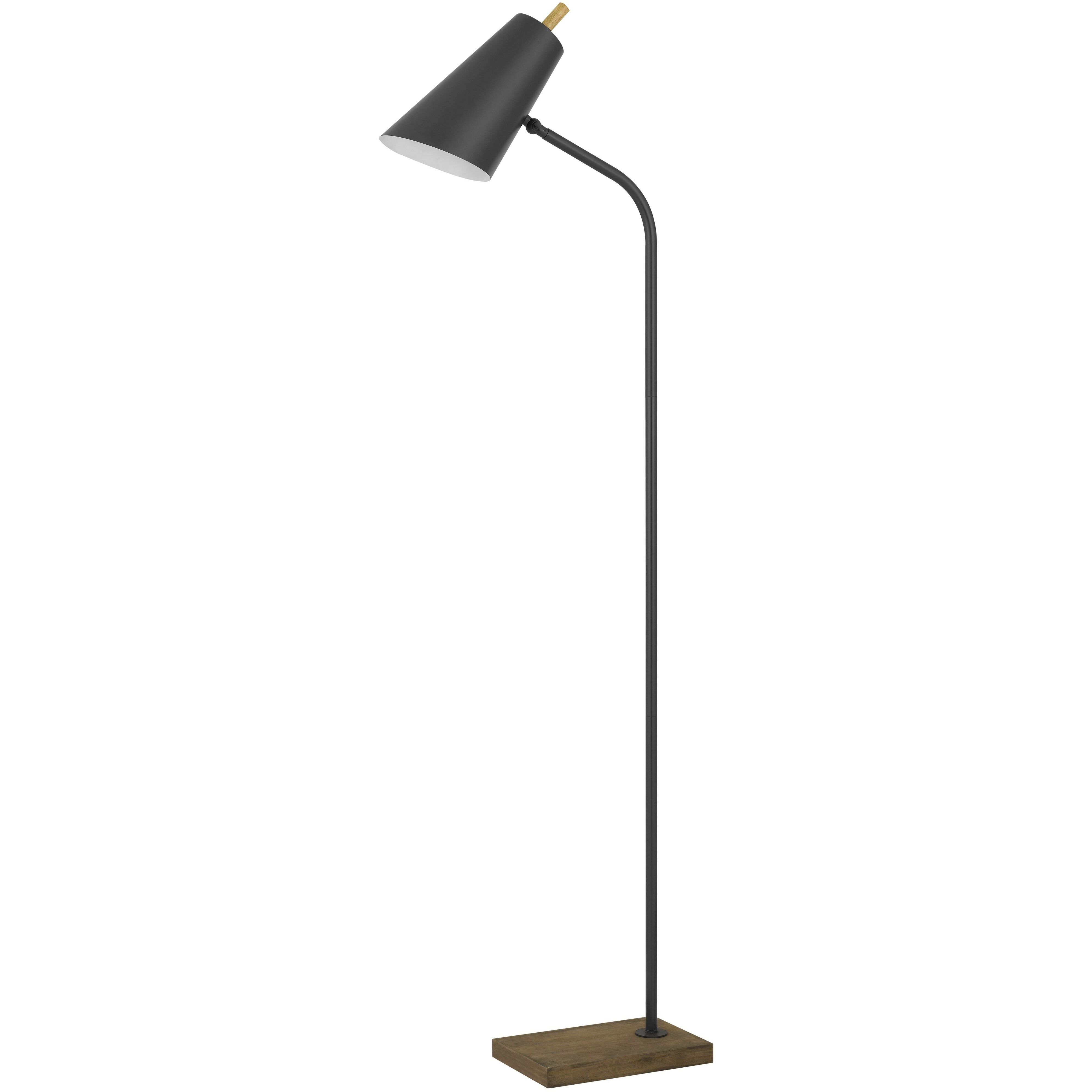 Carthage 66 inch 60.00 watt Dark Bronze and Wood Floor Lamp Portable Light