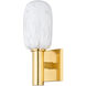 Abina 1 Light 4.75 inch Aged Brass Wall Sconce Wall Light