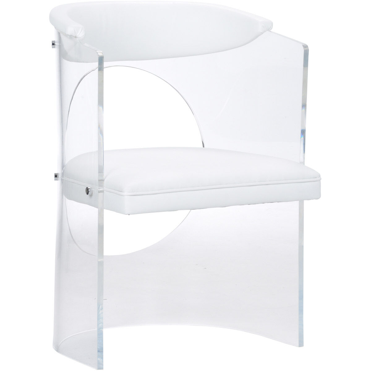 Wildwood Clear/White Chair