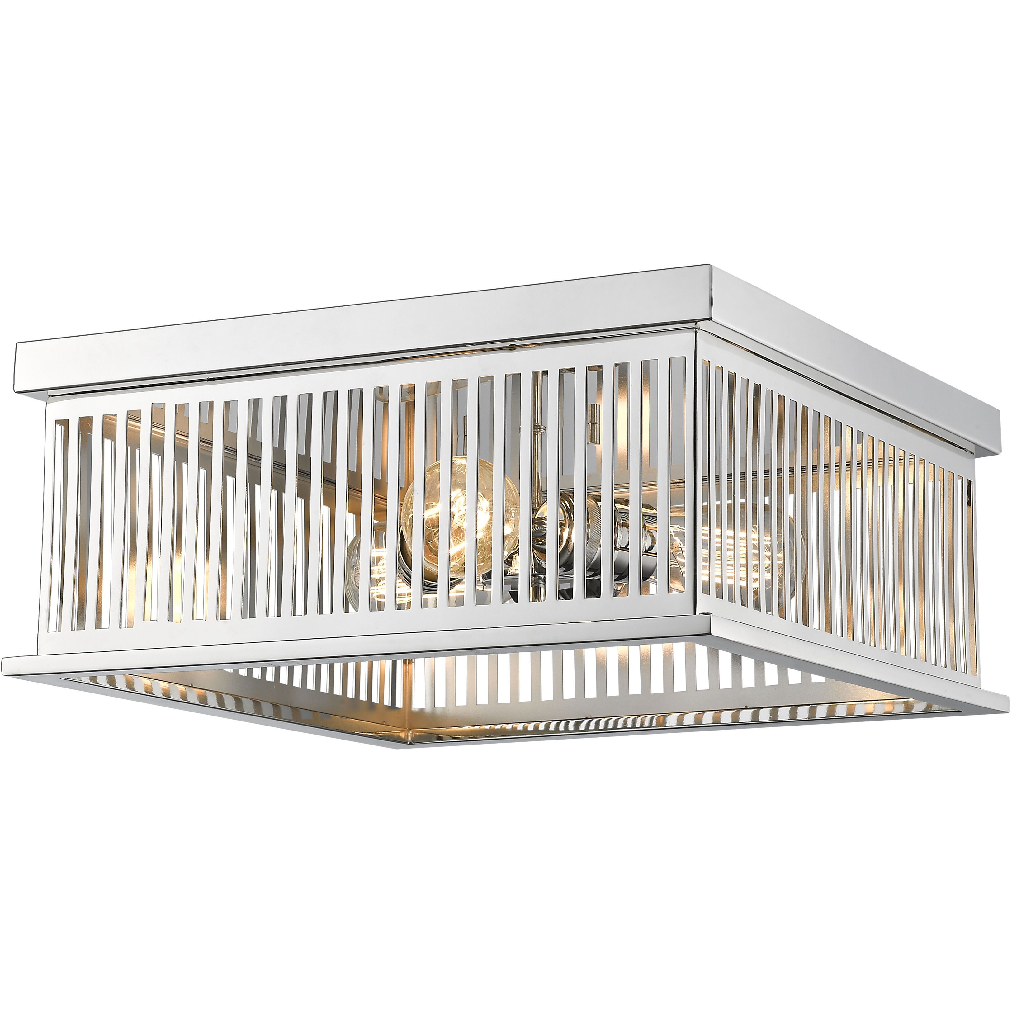 Camellia 3 Light 15.00 inch Flush Mount