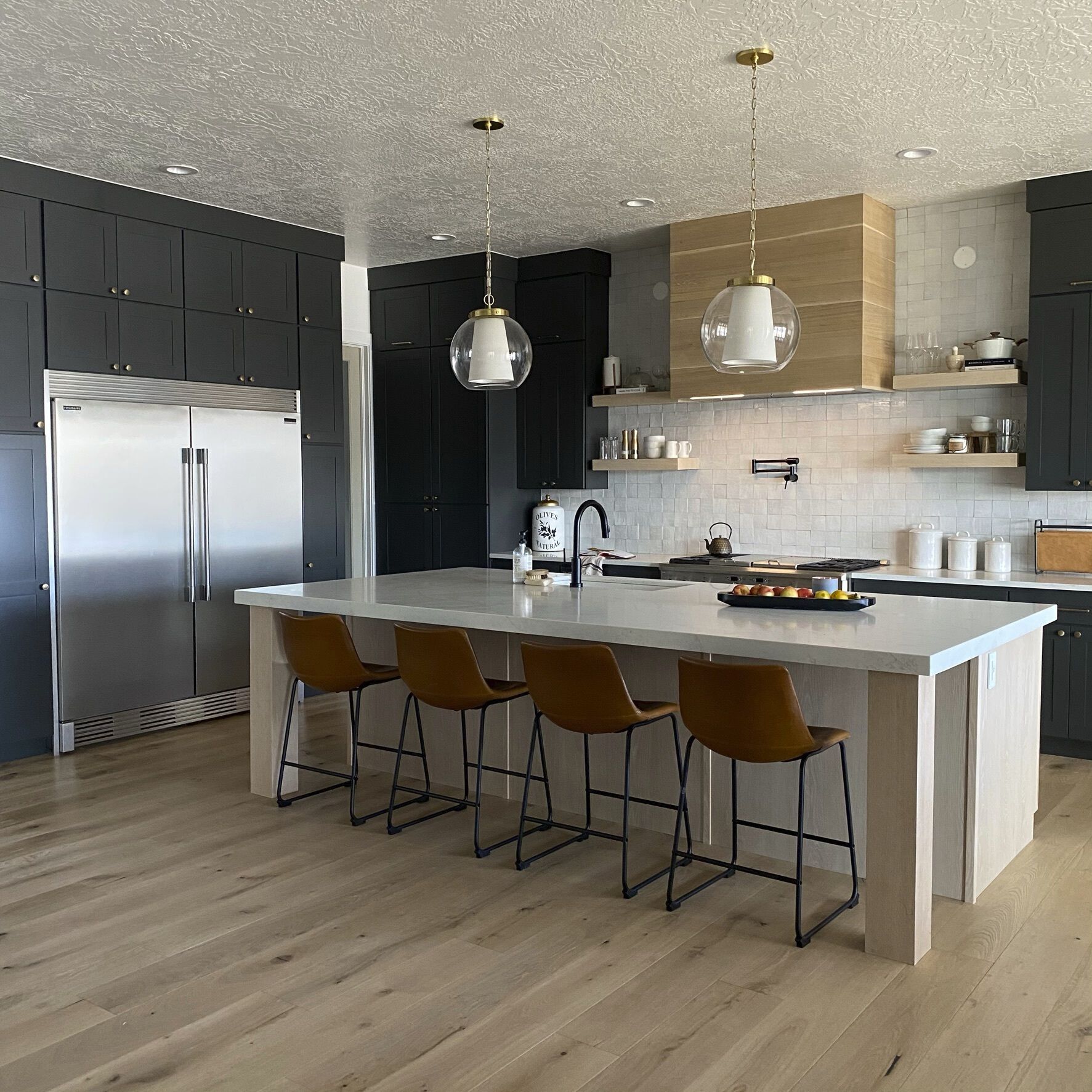 Sasha LED 15 inch Aged Brass Pendant Ceiling Light