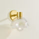 Modena 1 Light 8 inch Aged Brass Wall Sconce Wall Light