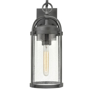 Catalonia 1 Light 17.5 inch Distressed Zinc Outdoor Wall Sconce