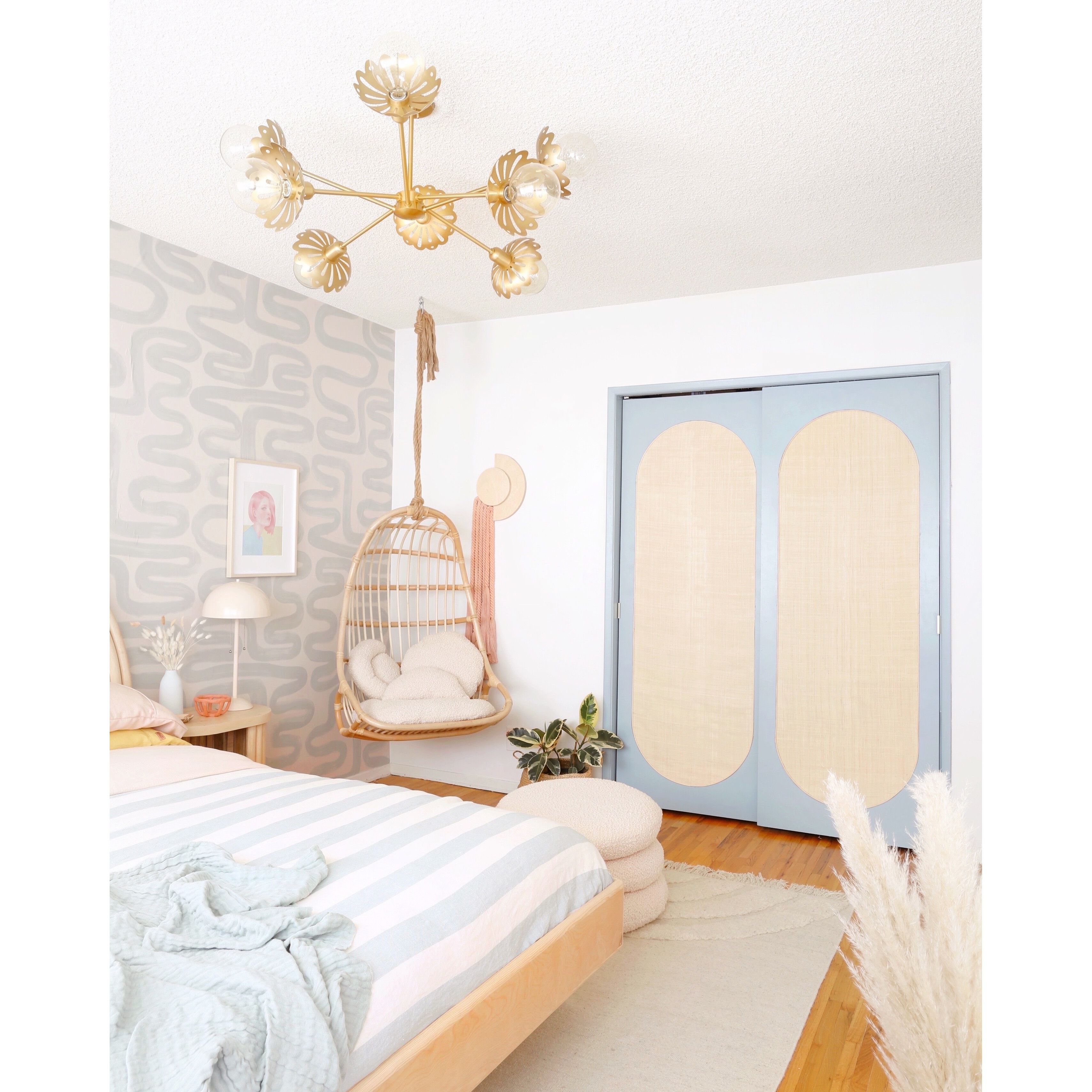 Alyssa 8 Light 42 inch Aged Brass Chandelier Ceiling Light