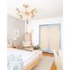 Alyssa 8 Light 42 inch Aged Brass Chandelier Ceiling Light
