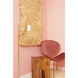 Lola 49 inch 4.00 watt Aged Brass Floor Lamp Portable Light