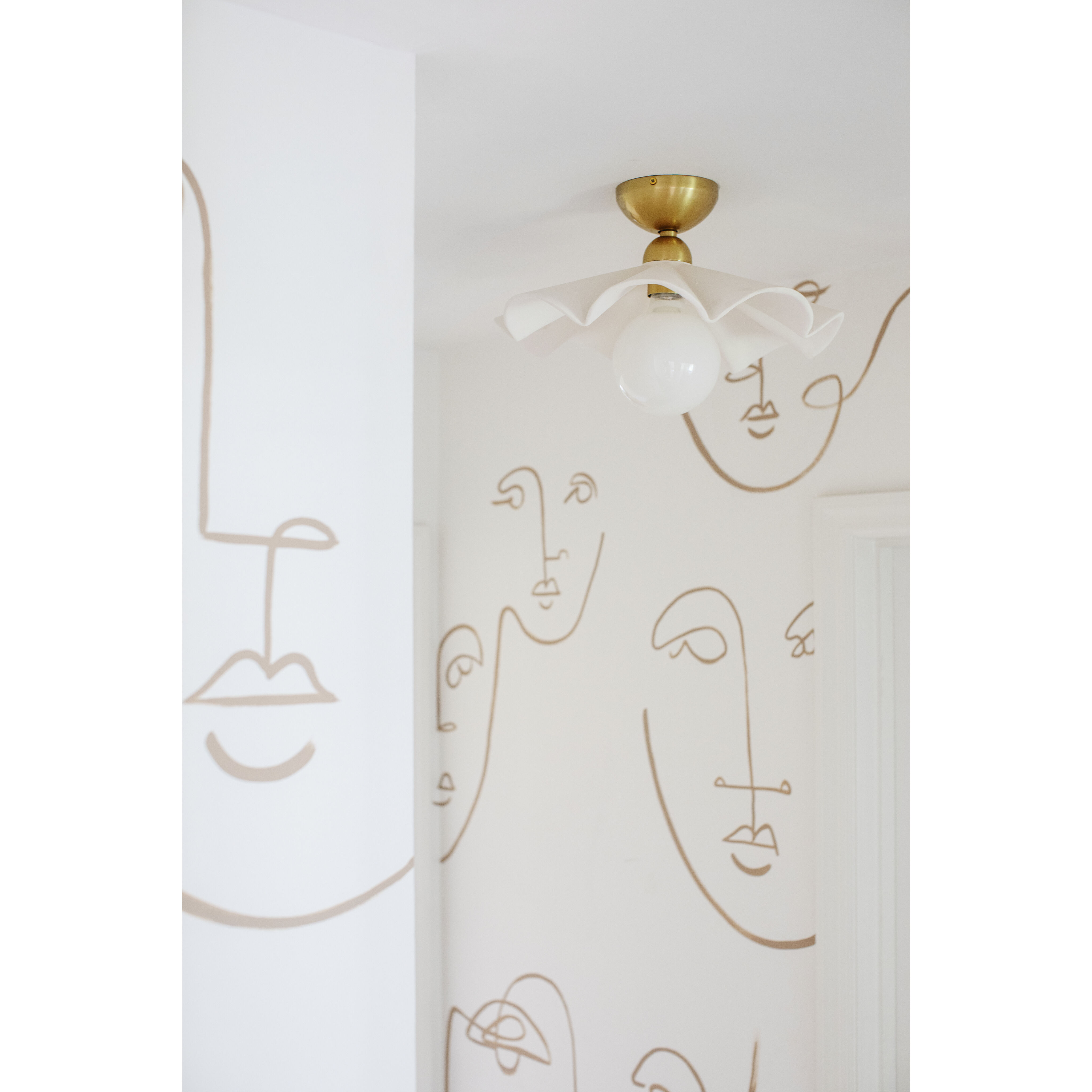 Maisie 1 Light 16 inch Aged Brass Pendant Ceiling Light